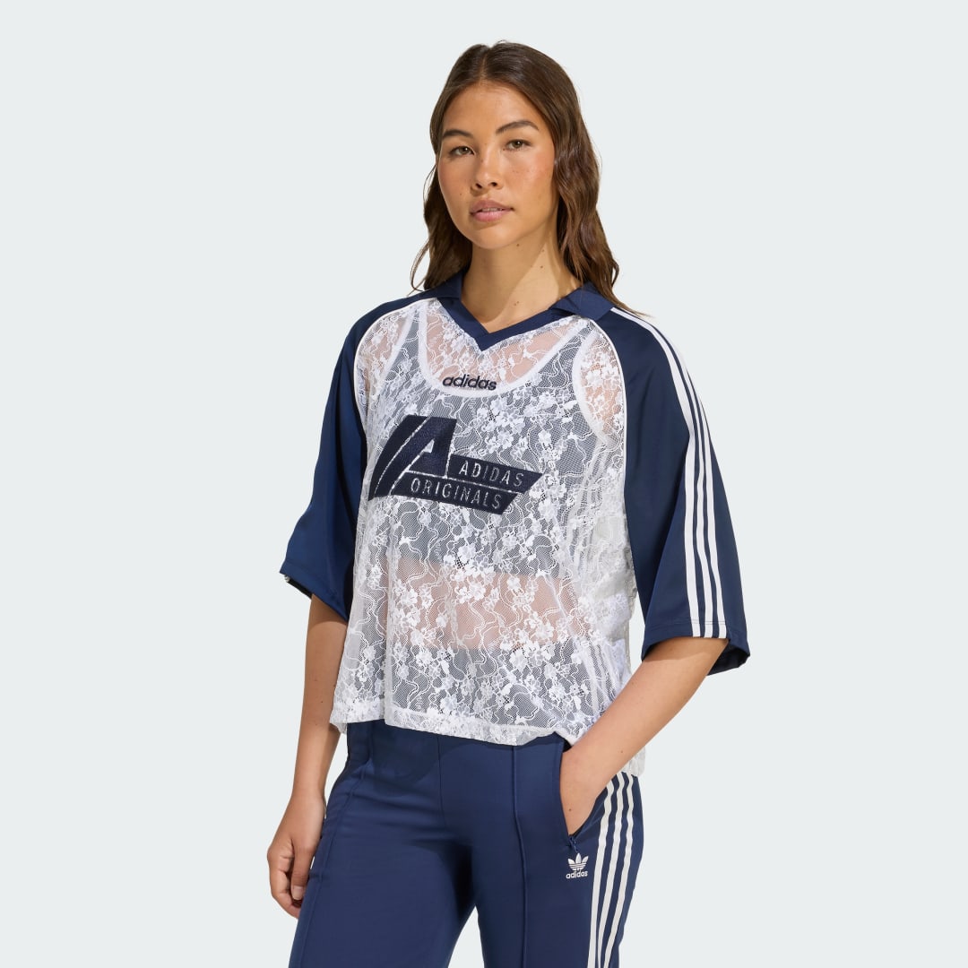 Pокля adidas Originals adidas Originals Lace Dress Тъмно синьо | KD2275, 0