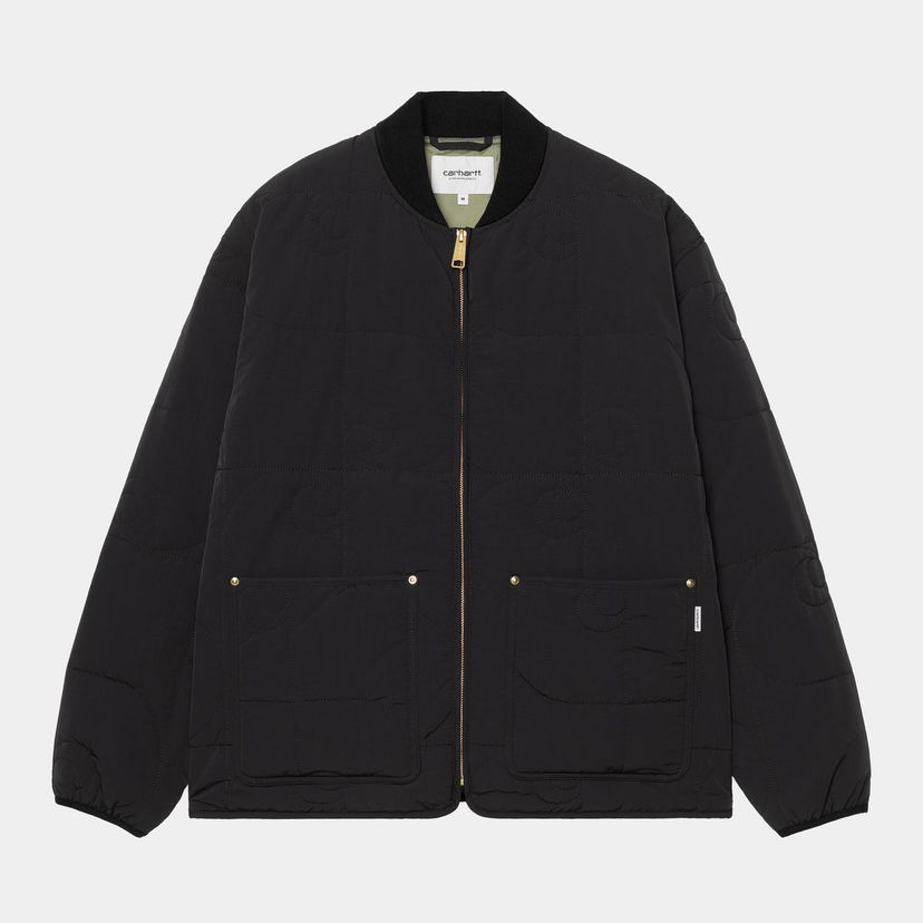 Яке Carhartt WIP Erick Quilted Liner Jacket Черно | A252005_9