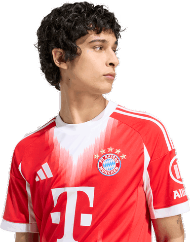 Фланелка adidas Originals FC Bayern Munich Home Jersey 2025/26 Червено | jj2137, 2