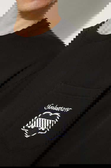 Суитчър Carhartt WIP Heart Train Pocket Crewneck Sweatshirt with Appliqué Черно | I033932.89XX, 5