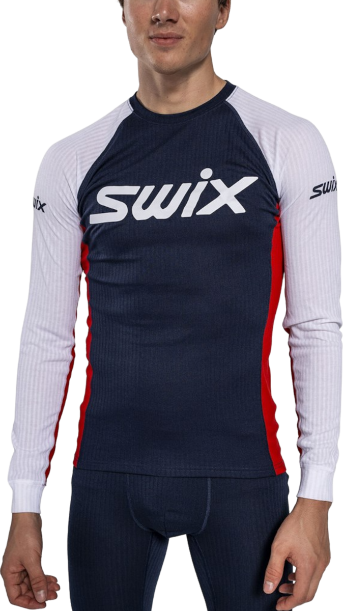 Чорапи SWIX RaceX Classic Long Sleeve Shirt Синьо | 10115-23-75127, 0