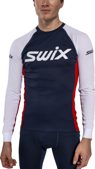 Чорапи SWIX RaceX Classic Long Sleeve Shirt Синьо | 10115-23-75127, 0