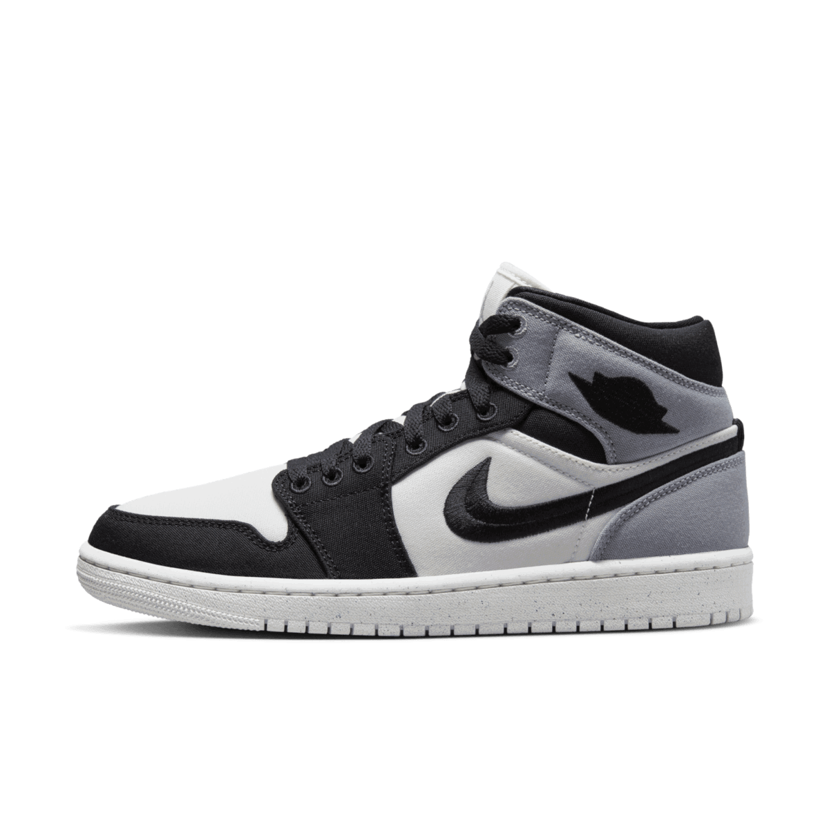 Кецове и обувки Jordan Air Jordan 1 Mid SE "Canvas" W Сиво | DV0427-100, 0