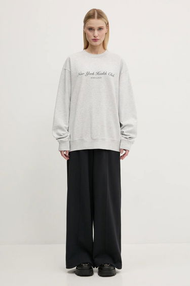 Пуловер Sporty & Rich Sporty & Rich NY Health Club Sweatshirt Сиво | ST071506043GY03, 9