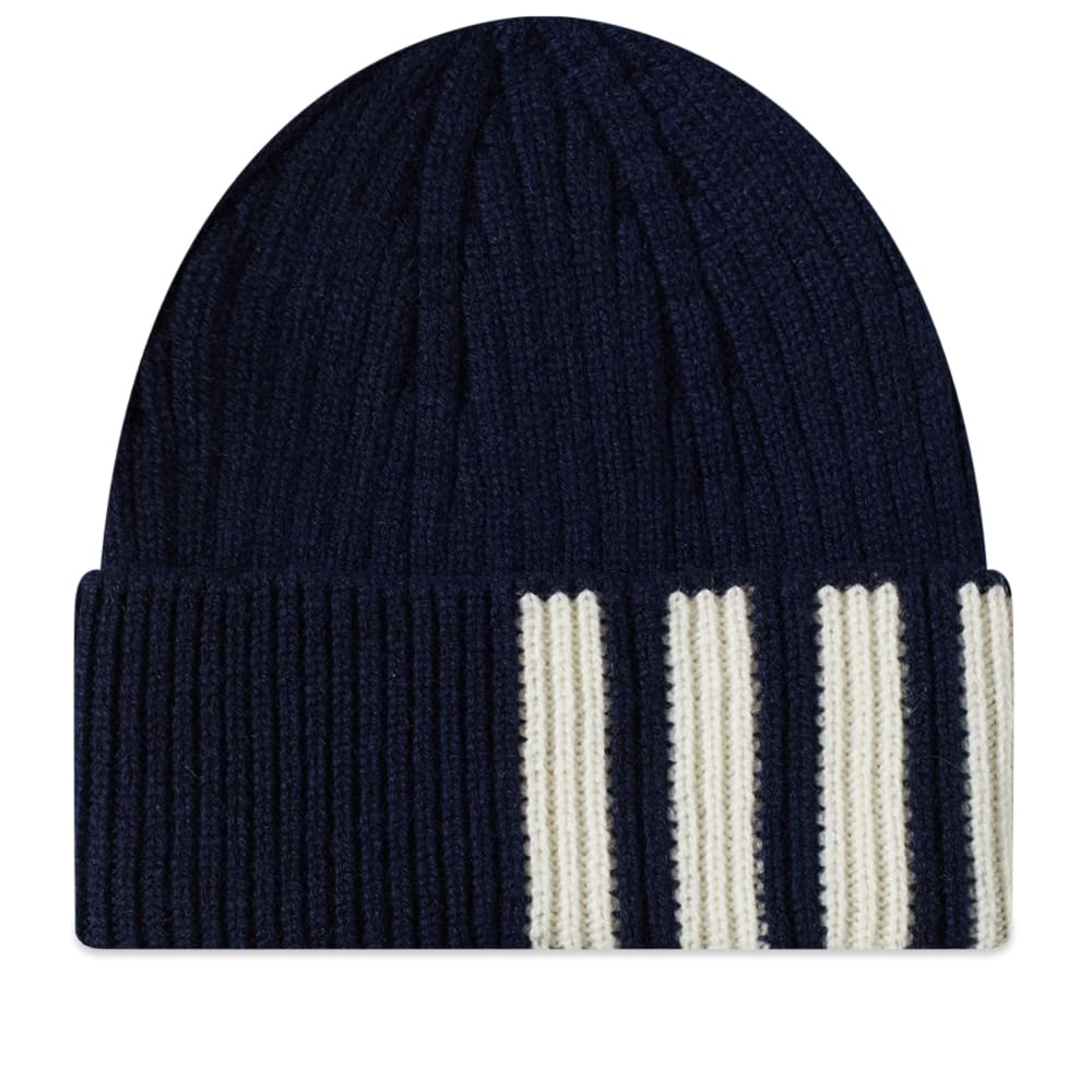 Шапка Thom Browne Cashmere 4 Bar Beanie Тъмно синьо | MKH009A-00011-415, 0