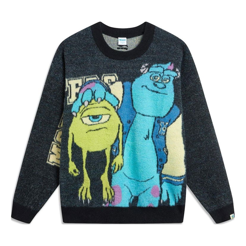 Пуловер Li-Ning Disney Monster University Graphic Sweater Черно | AMBT141-1