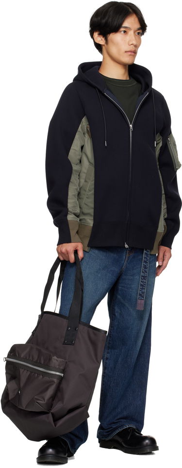 Голяма пазарска чанта sacai Sacai Pocket Large Tote Сиво | 25-01020S, 3
