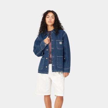 Палта Carhartt WIP OG Michigan Coat "Blue stone washed" Тъмно синьо | I031923_01_06, 2