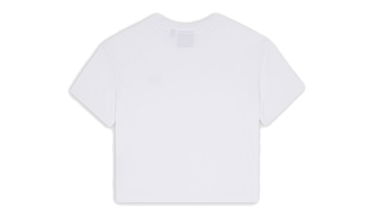 Съкратен топ Dickies Oakport Cropped T-Shirt Бяло | DK0A4Y8L-WHX, 1