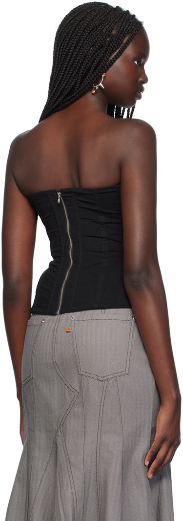Потник Miaou Miaou Libra Corset Top Черно | 7063PM3BLK, 2