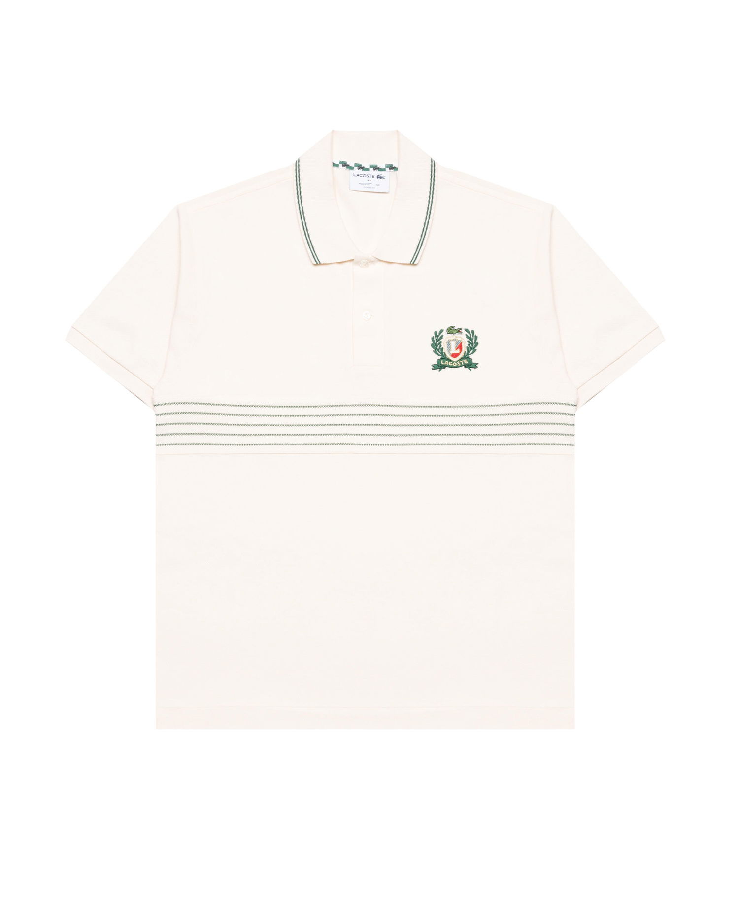 Поло тениска Lacoste Lacoste Polo Shirt Бяло | PH0037-XFJ, 0