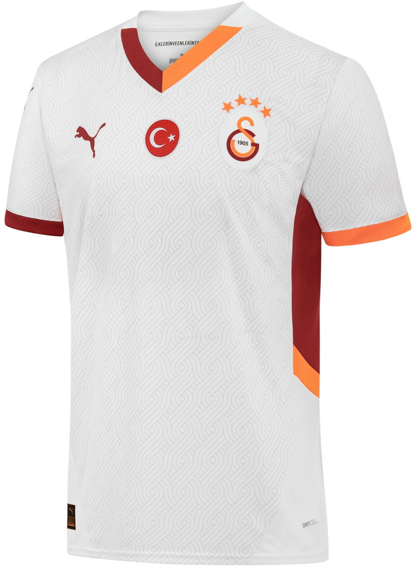 Фланелка Puma Galatasaray SK Away Jersey Replica w/o sponsor 2024/25 Бяло | 779652-02