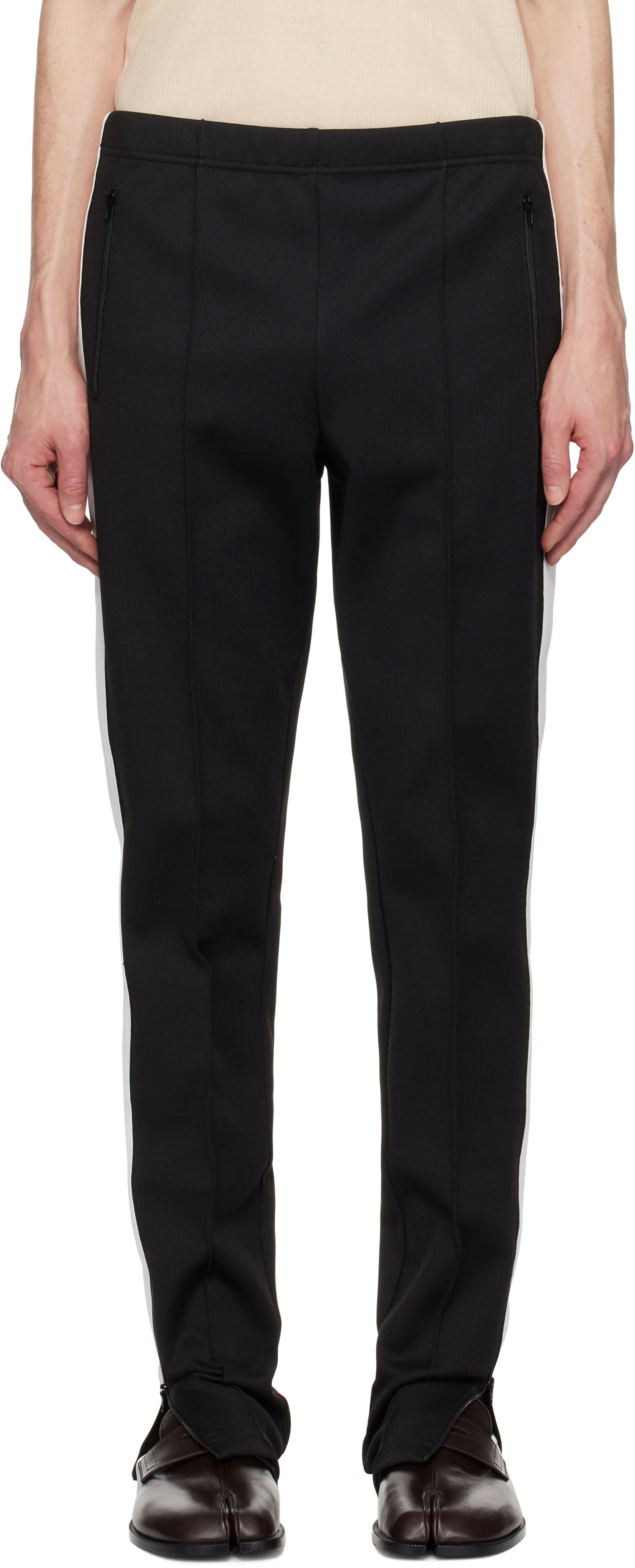 Спортни панталони Maison Margiela Maison Margiela Striped Sweatpants Черно | S50KA0675 S23168, 0
