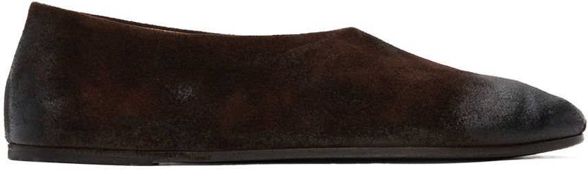 Облекло Marsèll Marsèll Coltellaccio Suede Slippers Кафяво | MM1253 186460, 0