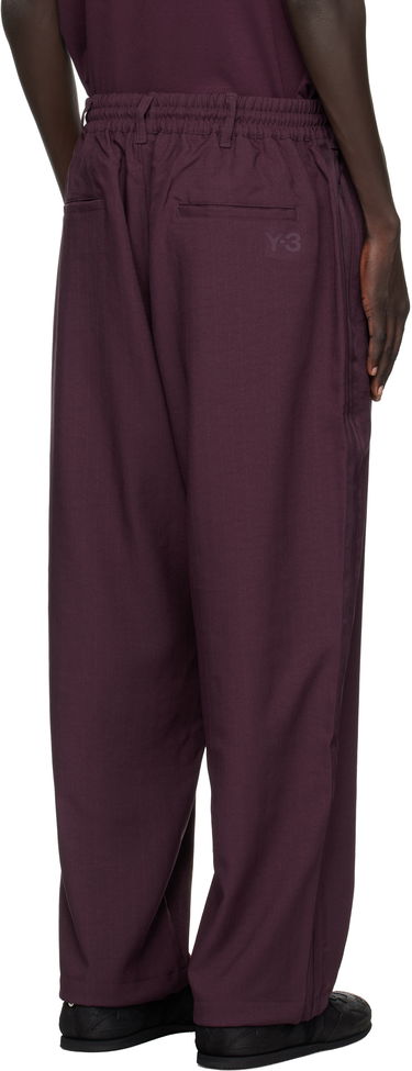 Спортни панталони Y-3 Y-3 Sport Uniform Track Pants Бургунди | KA9531, 2