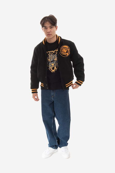 Яке бомбър BILLIONAIRE BOYS CLUB Varsity Jacket Черно | B22301, 1