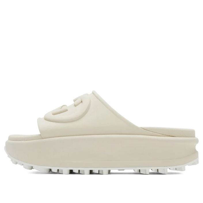 Кецове и обувки Gucci Gucci Slide Sandals Бежово | 692845-JF000-9110