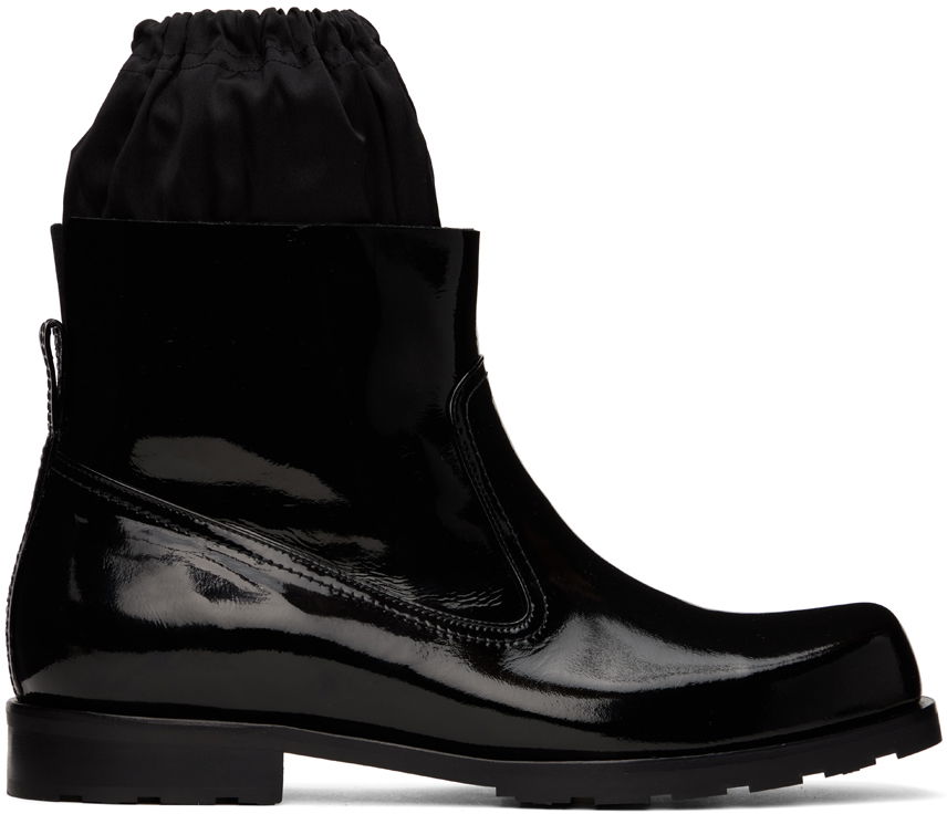 Облекло We11done We11done Enamel Boots Черно | WD-AO3-22-435-M-BK, 0