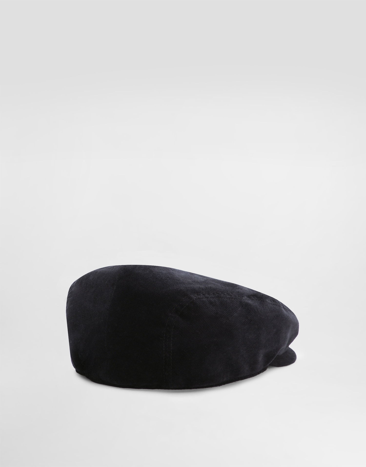 Шапка с козирка Dolce & Gabbana Dolce & Gabbana Velvet Flat Cap Тъмно синьо | GH587AFUVJFN0000, 1