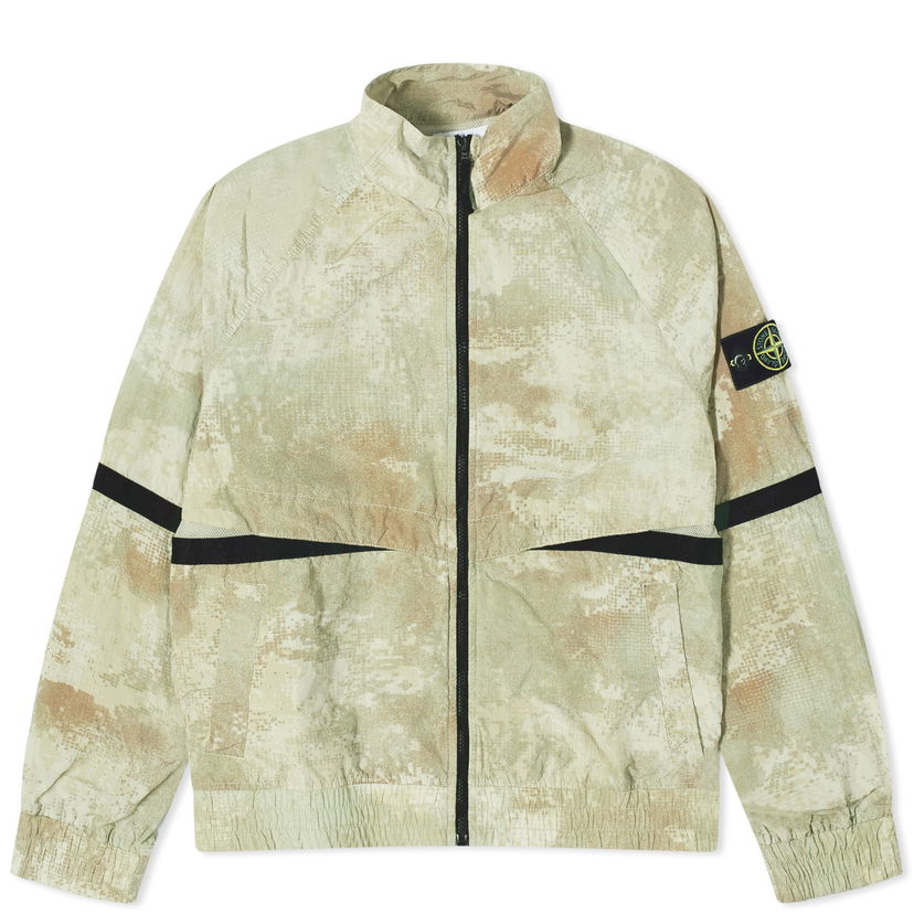 Яке Stone Island Grid Camo Blouson Jacket Бежово | 8015661E1-V0091