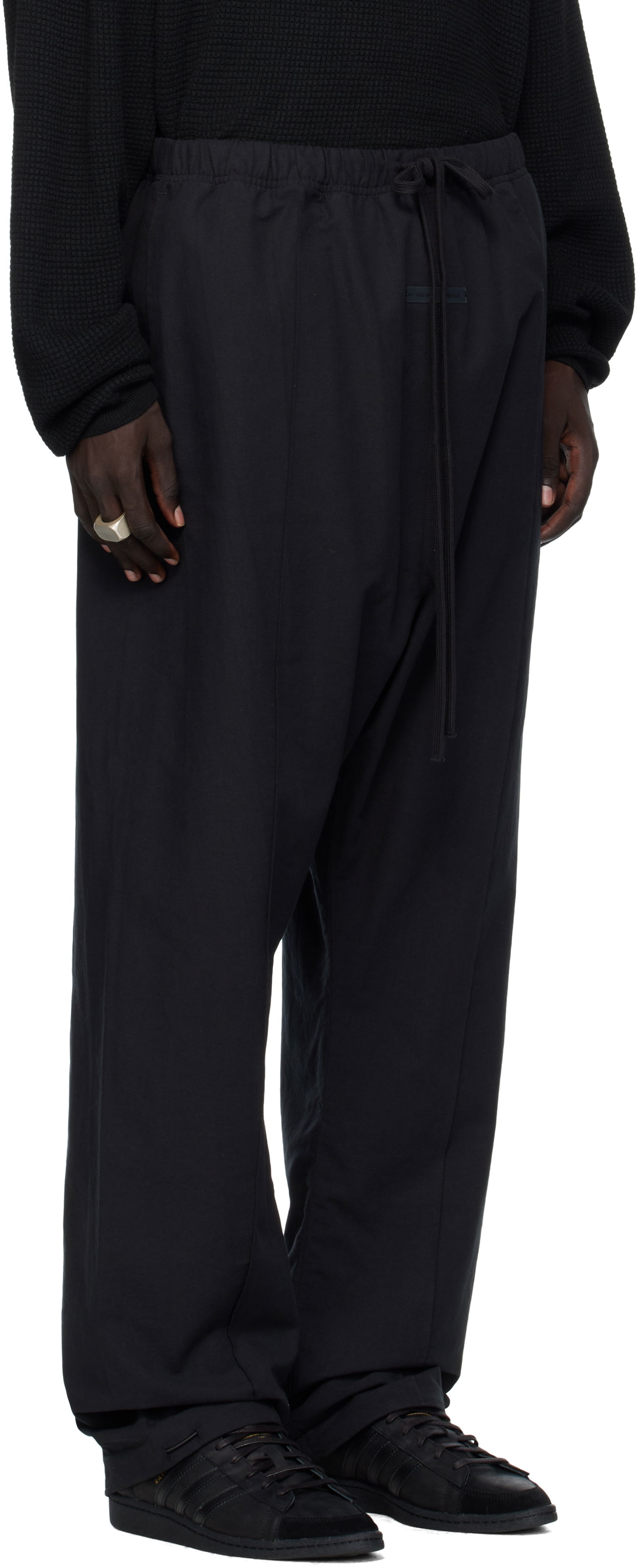 Спортни панталони Fear of God Fear of God ESSENTIALS Oxford Relaxed Sweatpants Черно | 130SP258140F, 1