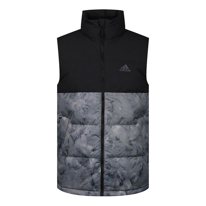 Жилетка adidas Originals Tie-Dye Down Vest with Stand Collar Сиво | GE9985