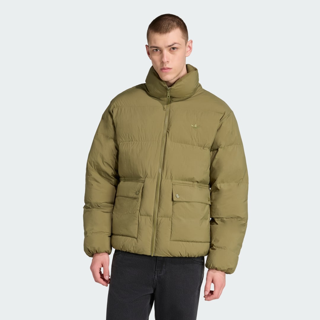 Пухо яке adidas Originals adidas Originals Faux Down Puffer Jacket Зелено | JW5817, 0