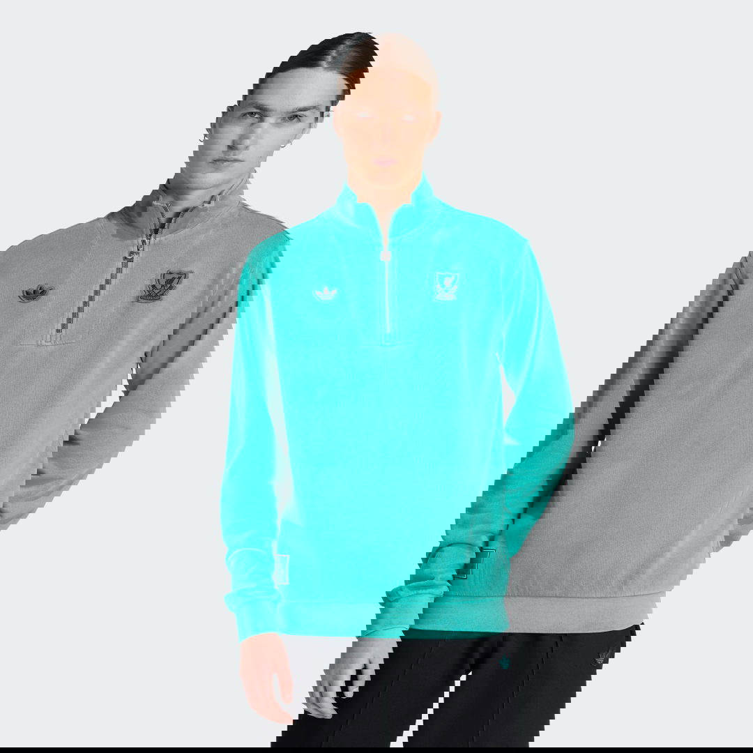 Суитчър adidas Performance Top Liverpool FC Terrace Icons Тюркоазено | JX0668, 0