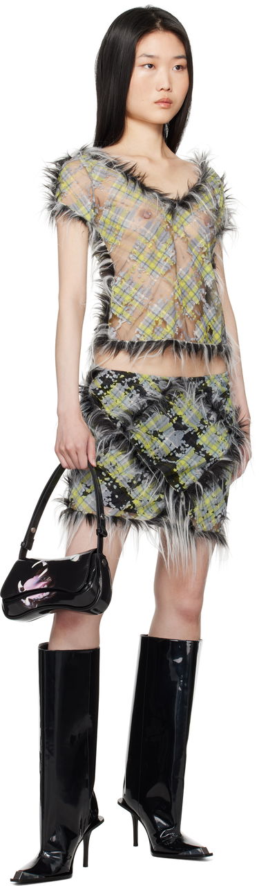 Дамска чанта Diesel Play Print Clutch Bag Черно | X10202 P6019, 3