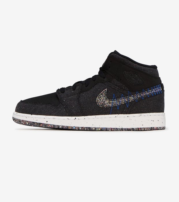 Кецове и обувки Jordan Air Jordan 1 Mid Crater "Black" GS Черно | DM4334-001, 0