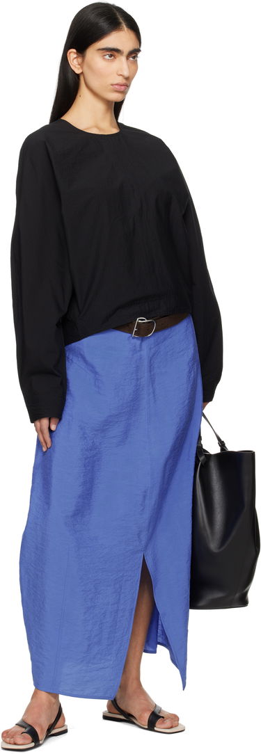 Пуловер TOTEME TOTEME Batwing Top Черно | 252-WRT0431-FB0374, 4