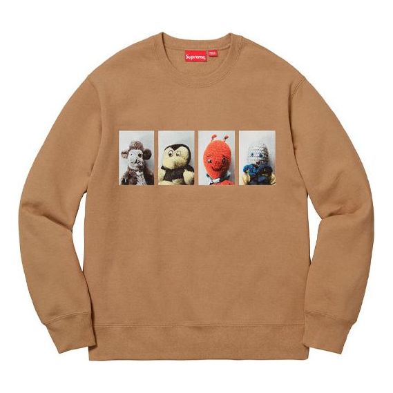 Суитчър Supreme Mike Kelley AhhYouth! Crewneck Sweatshirt Кафяво | SUP-FW18-348, 0