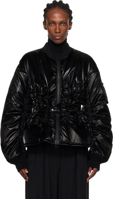 Яке бомбър Junya Watanabe Junya Watanabe Cinched Bomber Jacket Черно | JP-J004-051-1, 0