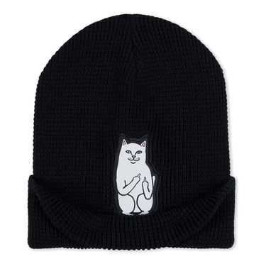 Шапка RIPNDIP Rip N Dip Lord Nermal Beanie Черно | RND1890N, 2