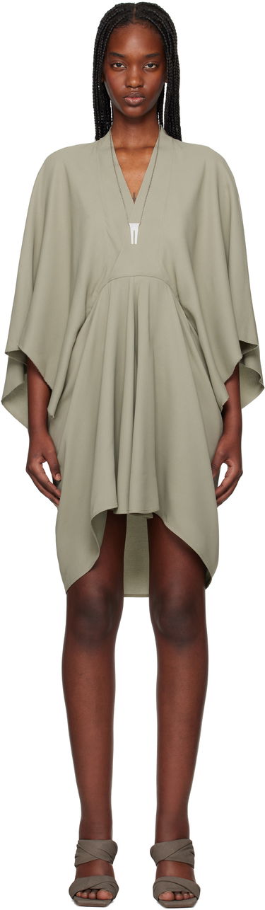 Pокля Rick Owens Rick Owens Hollywood Half Moon Minidress Зелено | RP01E7534 Y, 0