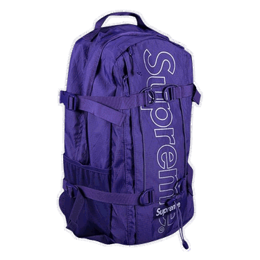 Раница Supreme Backpack Лилаво | FW18B8 PURPLE, 0