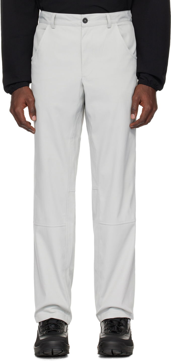 Панталони GR10K Cut Trousers Сиво | SS24GR1C9ASPG, 0
