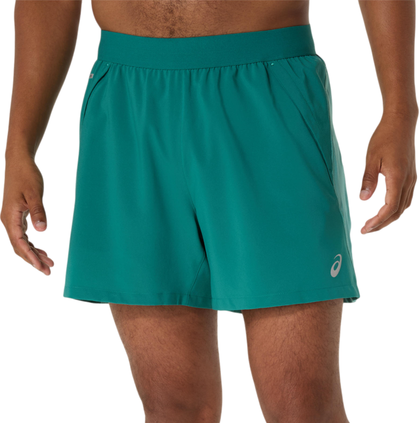 Къси панталони Asics Asics Road 5" Running Shorts Зелено | 2011d247-301
