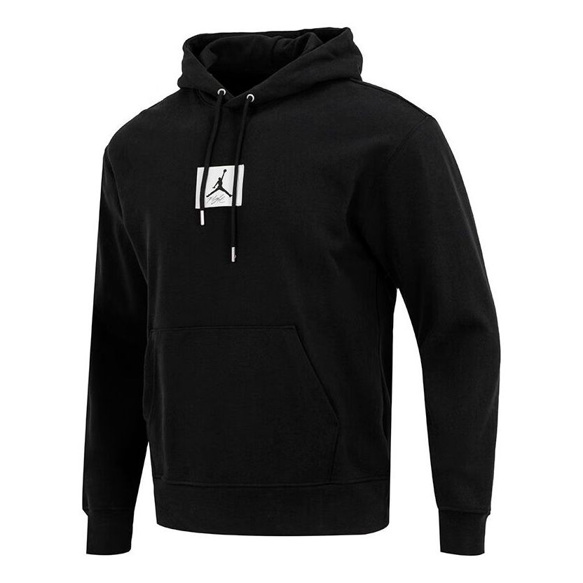 Суитчър Jordan Jordan Drawstring Knit Hoodie Черно | DQ7339-010, 0