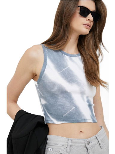 Съкратен топ CALVIN KLEIN Crop Top Сиво | J20J220728.PPYX