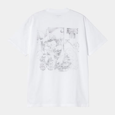 Тениска Carhartt WIP Okniceok 02 Graphic T-Shirt Бяло | I035550_6, 1