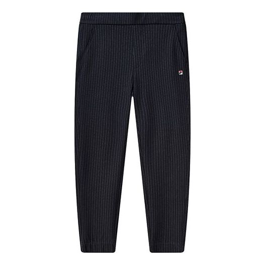 Панталони FILA FILA Stripe Straight Knit Pants Тъмно синьо | F11M111608F-NV