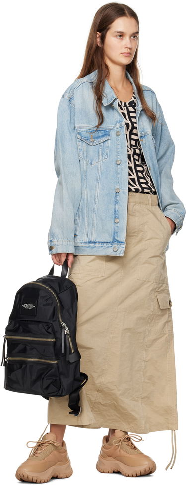 Раница Marc Jacobs Marc Jacobs 'The Biker' Nylon Backpack Черно | 2F3HBP028H02, 3