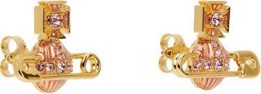 Обеци Vivienne Westwood Vivienne Westwood Kitty Orb Safety Pin Earrings Розово | 6201033P-02R850-, 1