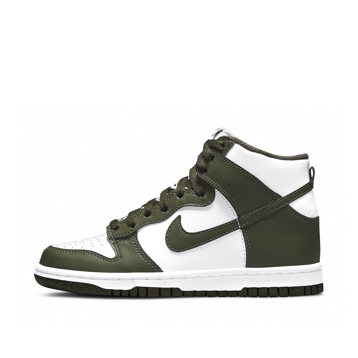 Кецове и обувки Nike Dunk High "Cargo Khaki" GS Зелено | DB2179-105, 1