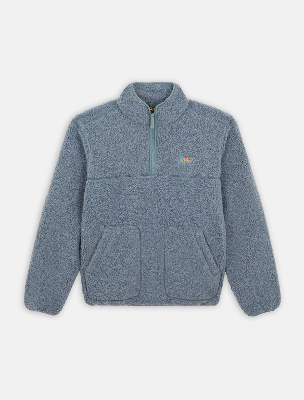 Суитчър Dickies Mount Hope 1/4 Zip Fleece Hoodie Синьо | 0A4YEF, 0