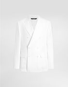 Dolce & Gabbana Double-breasted Linen Jacket
