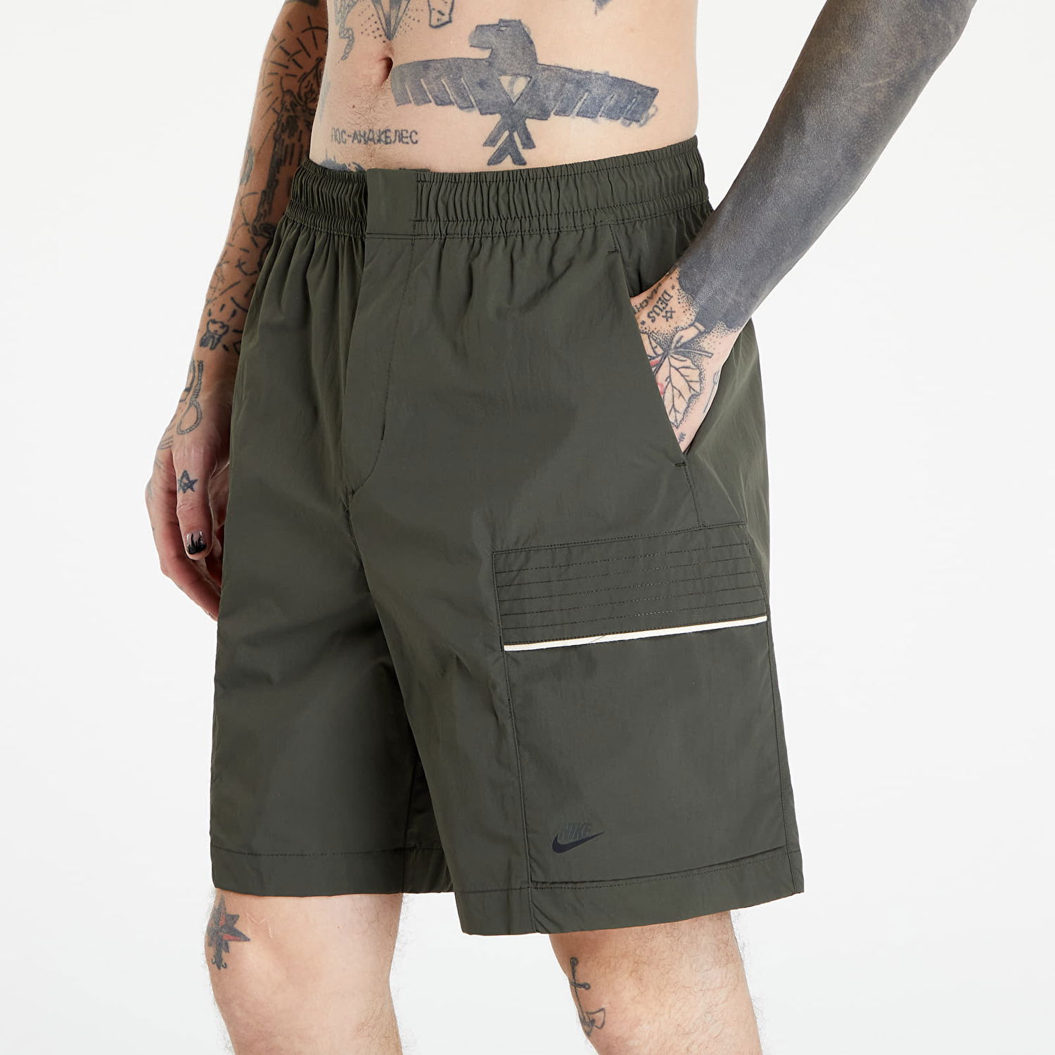 Къси панталони Nike Essentials Woven Utility Shorts Зелено | DM6690-355, 0