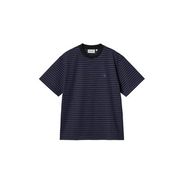 Тениска Carhartt WIP Short Sleeve Striped T-Shirt Лилаво | I033841_5, 2