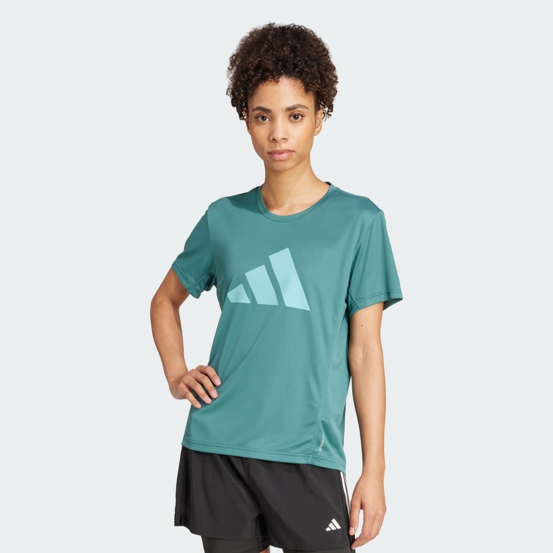 Тениска adidas Performance Run It T-Shirt Зелено | JM5759, 0